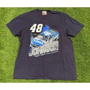 Vintage Chase Authentics Jimmie Johnson Lowe’s NASCAR Shirt Size XL Racing